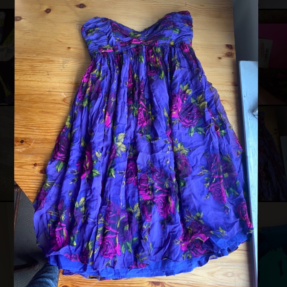 Betsey Johnson Strapless Dress